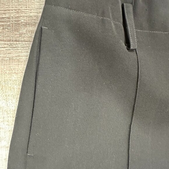 Vince. High Rise Cropped Polyester Pants Black Size 4 - Picture 5 of 10